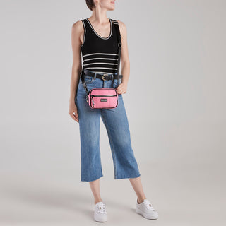 Bolsa Crossbody WESTIES Hbcapuchina8we  Textil Color Rosa
