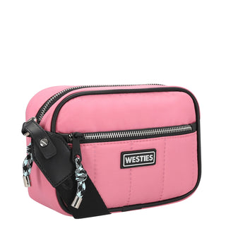 Bolsa Crossbody WESTIES Hbcapuchina8we  Textil Color Rosa