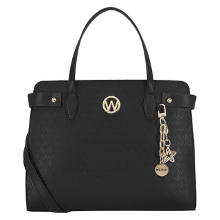 Bolsa de Mano WESTIES Hbreptiale4we  Sintetico mo Color Negro