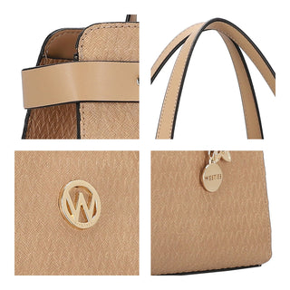 Bolsa de Mano WESTIES Hbreptiale4we  Sintetico mo Color Cafe
