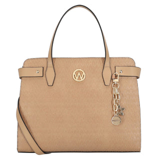 Bolsa de Mano WESTIES Hbreptiale4we  Sintetico mo Color Cafe
