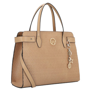 Bolsa de Mano WESTIES Hbreptiale4we  Sintetico mo Color Cafe