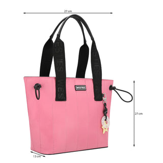 Bolsa Tote WESTIES Hbrhaegar5we  Textil Color Rosa