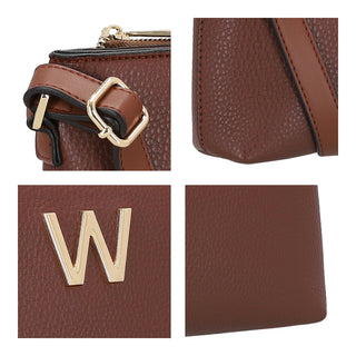 Bolsa Crossbody WESTIES Hblupy7we  Sintetico Color Cafe