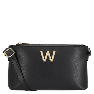 Bolsa Crossbody WESTIES Hblupy7we  Sintetico Color Negro