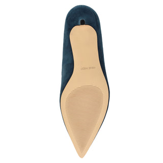 Zapatilla NINE WEST Wnarlene  Gamuza Color Azul