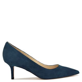 Zapatilla NINE WEST Wnarlene  Gamuza Color Azul