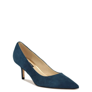 Zapatilla NINE WEST Wnarlene  Gamuza Color Azul