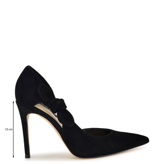 Zapatilla NINE WEST Wnfhalon  Gamuza Color Negro