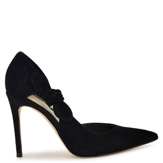 Zapatilla NINE WEST Wnfhalon  Gamuza Color Negro
