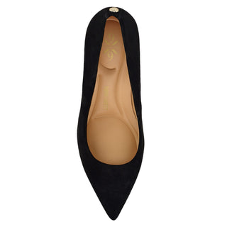 Zapatilla NINE WEST Wnkalore9x9  Gamuza Color Negro