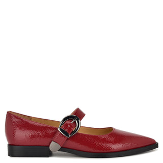 Ballerina NINE WEST Wnkatrel3  Charol piel Color Rojo