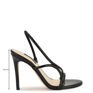 Sandalia NINE WEST Wnmerisa3  Charol piel Color Negro