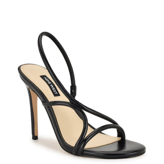 Sandalia NINE WEST Wnmerisa3  Charol piel Color Negro