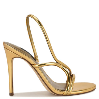Sandalia NINE WEST Wnmerisa3  Sintetico Color Metalico
