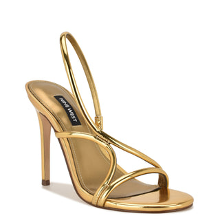 Sandalia NINE WEST Wnmerisa3  Sintetico Color Metalico