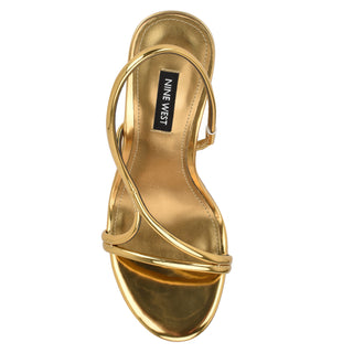 Sandalia NINE WEST Wnmerisa3  Sintetico Color Metalico
