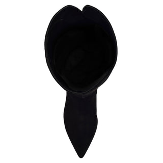 Bota con Tacon NINE WEST Wnmorgin  Gamuza Color Negro