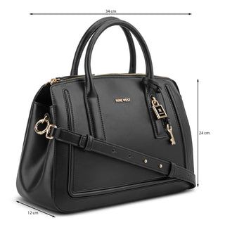 Bolsa de Mano NINE WEST Ngn565406  Sintetico Color Negro