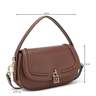 Bolsa Crossbody NINE WEST Ngn565421  Sintetico Color Cafe