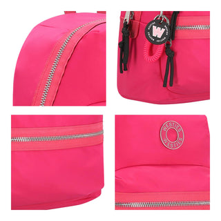 Mochila WESTIES Hbmoraine4we Bts Textil Color Rojo