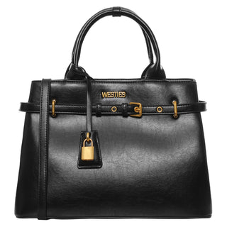 Bolsa de Mano WESTIES Hboliver2we  Sintetico Color Negro