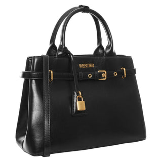 Bolsa de Mano WESTIES Hboliver2we  Sintetico Color Negro