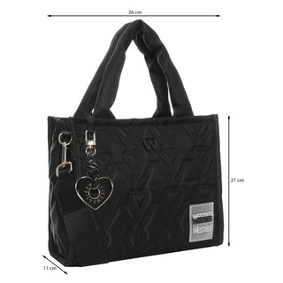 Bolsa de Mano WESTIES Hblokelaniwe  Textil Color Negro