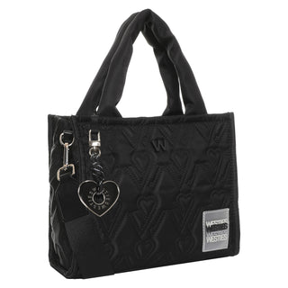 Bolsa de Mano WESTIES Hblokelaniwe  Textil Color Negro
