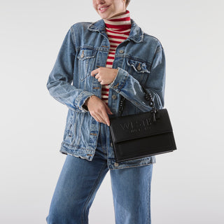 Bolsa Shoulder WESTIES Hbblattywe  Sintetico Color Negro