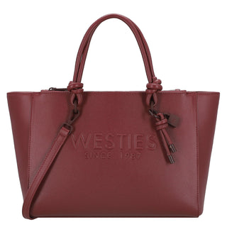 Bolsa Tote WESTIES Hbsirin2we  Sintetico Color Vino