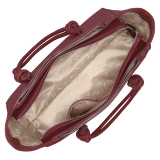 Bolsa Tote WESTIES Hbsirin2we  Sintetico Color Vino