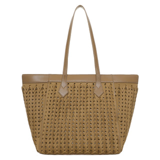 Bolsa Tote WESTIES Hburizwe  Textil Color Cafe