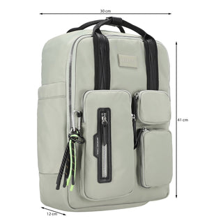 Mochila WESTIES Hbasger2we  Textil Color Gris