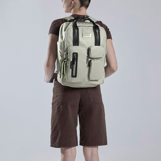 Mochila WESTIES Hbasger2we  Textil Color Gris