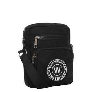 Bolsa Crossbody WESTIES Hbgongorawe  Textil Color Negro