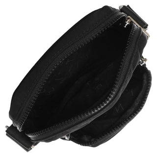 Bolsa Crossbody WESTIES Hbgongorawe  Textil Color Negro