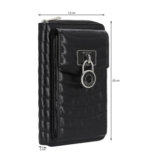 Cartera WESTIES Hbcircini10we  Sintetico Color Negro