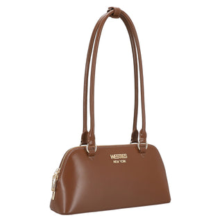 Bolsa Shoulder WESTIES Hbcardewwe  Sintetico Color Cafe