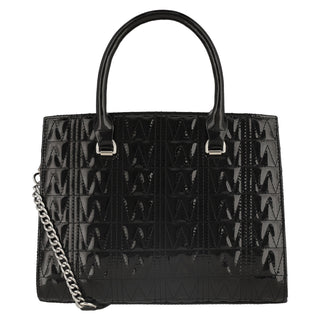 Bolsa de Mano WESTIES Hbcerberus2we  Charol sintético Color Negro