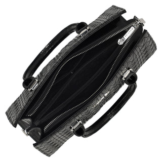 Bolsa de Mano WESTIES Hbcerberus2we  Charol sintético Color Negro
