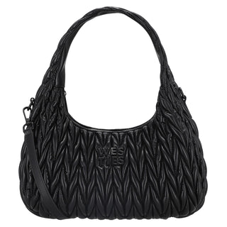 Bolsa Hobo WESTIES Hbciccio2we  Sintetico Color Negro