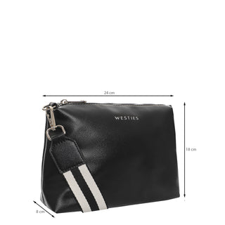 Bolsa Tote WESTIES Hbgutswe  Sintetico Color Negro