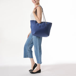 Bolsa Tote WESTIES Hbjahairawe  Textil Color Azul