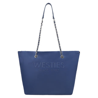 Bolsa Tote WESTIES Hbjahairawe  Textil Color Azul