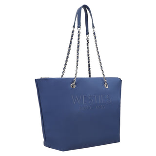 Bolsa Tote WESTIES Hbjahairawe  Textil Color Azul