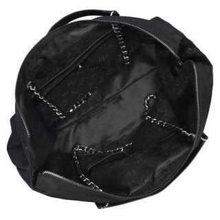 Bolsa Tote WESTIES Hbjahairawe  Textil Color Negro