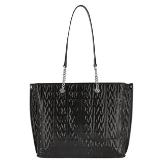 Bolsa Tote WESTIES Hbpalleni4we  Charol sintético Color Negro