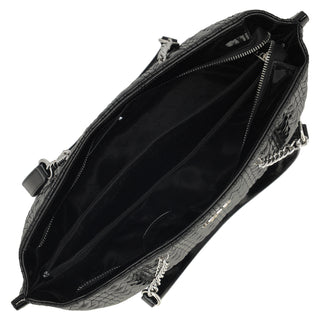 Bolsa Tote WESTIES Hbpalleni4we  Charol sintético Color Negro