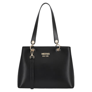 Bolsa Tote WESTIES Hbpyro3we  Sintetico Color Negro